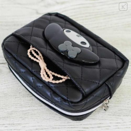 Japan Sanrio Cosmetic Pouch - My Melody : Monochrome - 4
