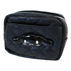 Japan Sanrio Cosmetic Pouch - Cinnamoroll : Monochrome