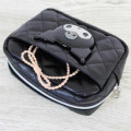Japan Sanrio Cosmetic Pouch - Kuromi : Monochrome - 4