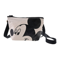 Japan Disney Store Pochette Crossbody Shoulder Bag - Mickey : Canvas Hands-Free Goods