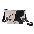 Japan Disney Store Pochette Crossbody Shoulder Bag - Mickey : Canvas Hands-Free Goods - 1