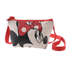 Japan Disney Store Pochette Crossbody Shoulder Bag - Minnie : Canvas Hands-Free Goods