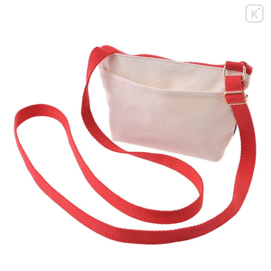 Japan Disney Store Pochette Crossbody Shoulder Bag - Minnie : Canvas Hands-Free Goods - 2