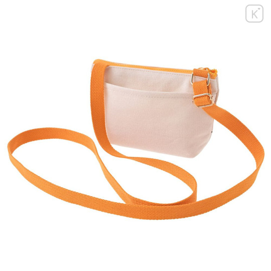 Japan Disney Store Pochette Crossbody Shoulder Bag - Chip & Dale : Canvas Hands-Free Goods - 2