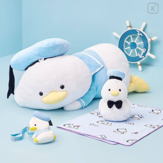 Japan Disney Store Plush Pochette Crossbody Shoulder Bag - Donald : Birthday 2026 - 2