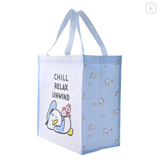 Japan Disney Store Laminated Woven PP Eco Shopping Bag - Chip & Dale & Donald : Birthday 2026 Chill Relax Unwind - 2