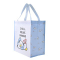 Japan Disney Store Laminated Woven PP Eco Shopping Bag - Chip & Dale & Donald : Birthday 2026 Chill Relax Unwind - 2