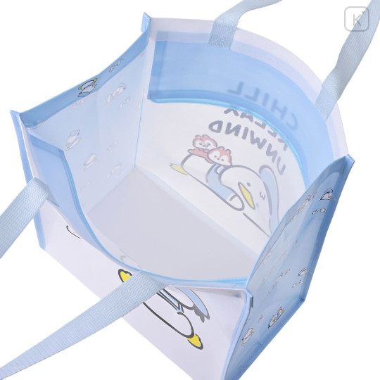 Japan Disney Store Laminated Woven PP Eco Shopping Bag - Chip & Dale & Donald : Birthday 2026 Chill Relax Unwind - 4