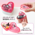 Japan Sanrio Plus Deco Rush Heart Case Set - Kuromi & My Melody : 10mm - 3