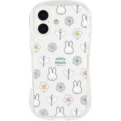 Japan Miffy Crystal Clear iPhone 17 Case - Flower Bloom
