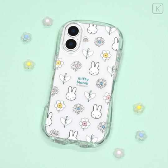 Japan Miffy Crystal Clear iPhone 17 Case - Flower Bloom - 7