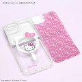 Japan Sanrio Camera Frame iPhone 17e / 16e MagSafe Case - Hello Kitty : Face Pink Glitter - 3