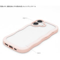 Japan Sanrio Clear Wavy Frame iPhone 17 Case - Hello Kitty & Tiny Chum : Balloon Sky - 5