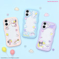 Japan Sanrio Clear Wavy Frame iPhone 17 Case - Hello Kitty & Tiny Chum : Balloon Sky - 7