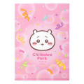 Japan Chiikawa A4 Clear File - Chiikawa : Chiikawa Park Flag - 5