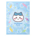 Japan Chiikawa A4 Clear File - Hachiware : Chiikawa Park Flag - 5