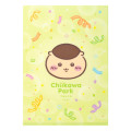 Japan Chiikawa A4 Clear File - Kurimanju : Chiikawa Park Flag - 5
