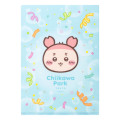 Japan Chiikawa A4 Clear File - Furuhonya Kani-chan : Chiikawa Park Flag - 5