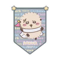 Japan Chiikawa Flag Sticker - Rakko : Chiikawa Park