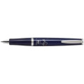 Japan Sanrio Timeline Ballpoint Pen - Hello Kitty : 50th Anniversary Star Glitter Blue - 2