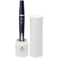 Japan Sanrio Timeline Ballpoint Pen - Hello Kitty : 50th Anniversary Star Glitter Blue - 4