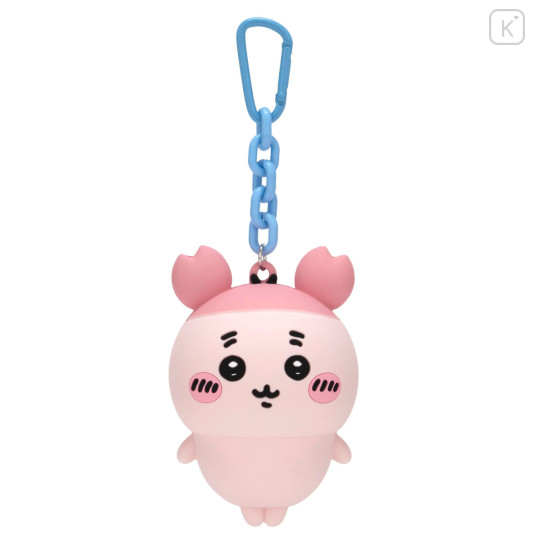 Japan Chiikawa Silicone Pouch Keychain with Candy - Furuhonya Kani-chan : Chiikawa Park 3D Mascot - 6