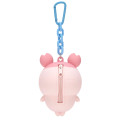 Japan Chiikawa Silicone Pouch Keychain with Candy - Furuhonya Kani-chan : Chiikawa Park 3D Mascot - 7