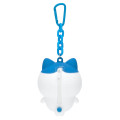 Japan Chiikawa Silicone Pouch Keychain with Candy - Hachiware : Chiikawa Park 3D Mascot - 7