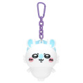Japan Chiikawa Silicone Pouch Keychain with Candy - Momonga : Chiikawa Park 3D Mascot - 1