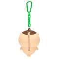Japan Chiikawa Silicone Pouch Keychain with Candy - Kuri Manju : Chiikawa Park 3D Mascot - 7