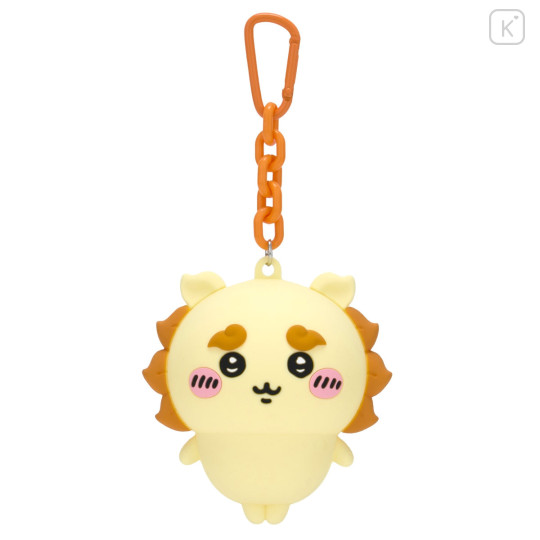 Japan Chiikawa Silicone Pouch Keychain with Candy - Shisa : Chiikawa Park 3D Mascot - 6