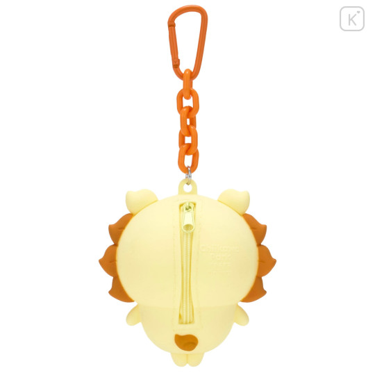 Japan Chiikawa Silicone Pouch Keychain with Candy - Shisa : Chiikawa Park 3D Mascot - 7