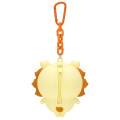 Japan Chiikawa Silicone Pouch Keychain with Candy - Shisa : Chiikawa Park 3D Mascot - 7