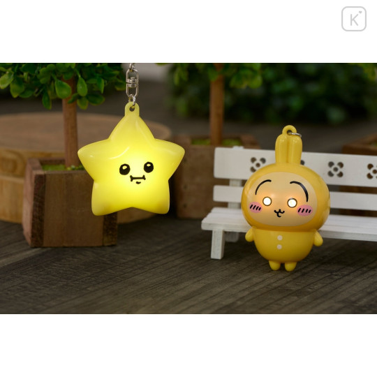 Japan Chiikawa Light Figure Keychain - Chiikawa : Chiikawa Park Star 3D - 2