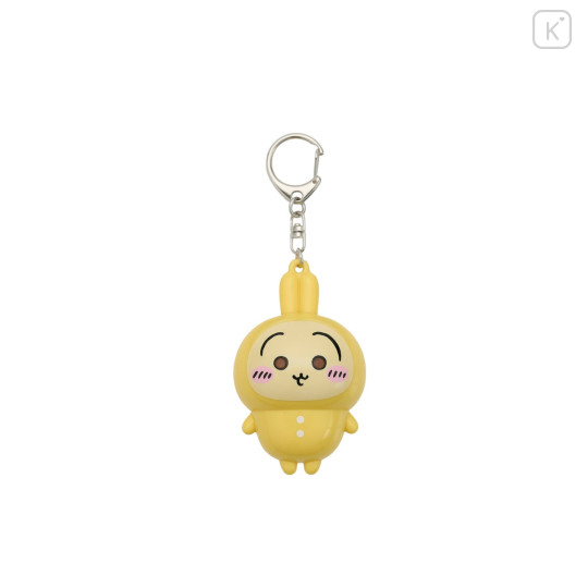 Japan Chiikawa Light Figure Keychain - Usagi : Chiikawa Park Pajama 3D - 1