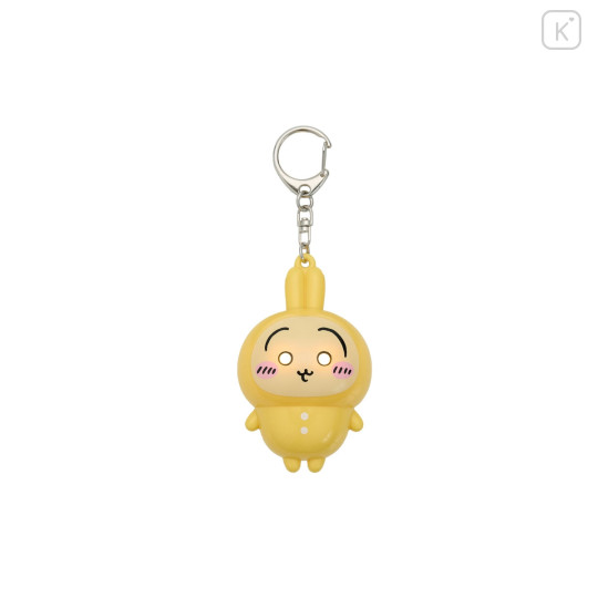 Japan Chiikawa Light Figure Keychain - Usagi : Chiikawa Park Pajama 3D - 5