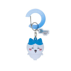 Japan Chiikawa Figure Keychain with Carabiner - Hachiware : Chiikawa Park 3D Gradient