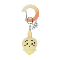 Japan Chiikawa Figure Keychain with Carabiner - Usagi : Chiikawa Park 3D Gradient