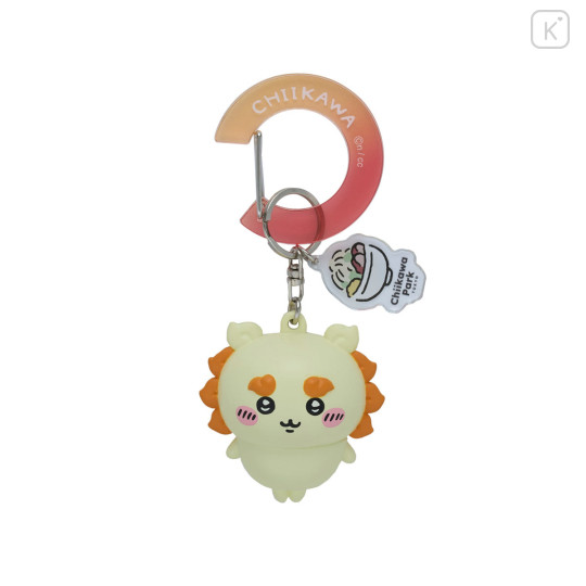 Japan Chiikawa Figure Keychain with Carabiner - Shisa : Chiikawa Park 3D Gradient - 1