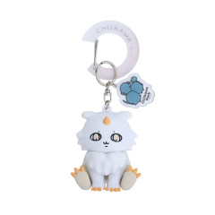 Japan Chiikawa Figure Keychain with Carabiner - Anoko : Chiikawa Park 3D Gradient