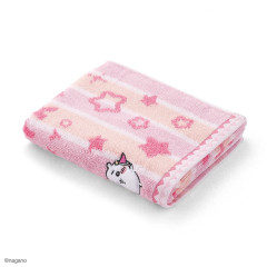 Japan Chiikawa Face Towel - Chiikawa : Chiikawa Park Stripe Star