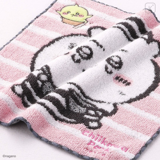 Japan Chiikawa Mini Towel Handkerchief - Chiikawa : Chiikawa Park In Jail - 2