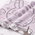 Japan Chiikawa Mini Towel Handkerchief - Chiikawa & Usagi : Chiikawa Park Scene Snake Shioma - 2