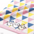 Japan Chiikawa Face Towel - Chiikawa & Hachiware & Usagi : Chiikawa Park Triangle Colorful - 3