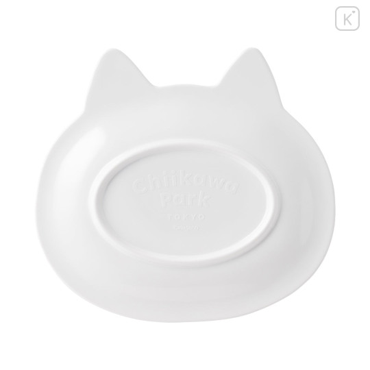 Japan Chiikawa Face-Shaped Melamine Plate - Hachiware : Chiikawa Park - 4
