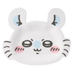 Japan Chiikawa Face-Shaped Melamine Plate - Momonga : Chiikawa Park