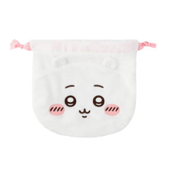Japan Chiikawa Face Drawstring Bag - Chiikawa : Chiikawa Park