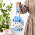 Japan Chiikawa Face Drawstring Bag - Hachiware : Chiikawa Park - 3