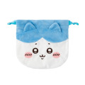 Japan Chiikawa Face Drawstring Bag - Hachiware : Chiikawa Park - 4