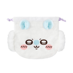 Japan Chiikawa Face Drawstring Bag - Momonga : Chiikawa Park